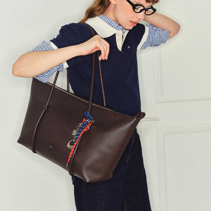 Leather Travel Hand-carried One-shoulder Oversized Bag