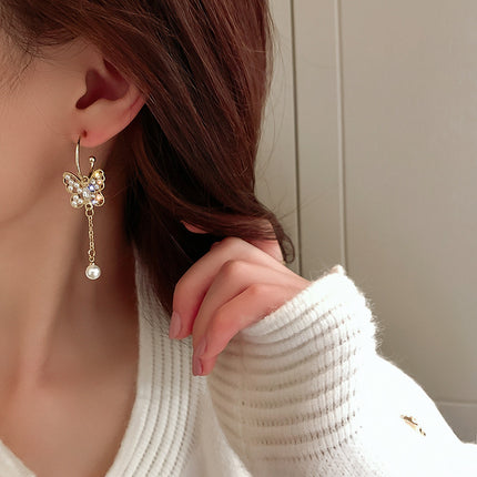 Net Red Temperament Light Earrings