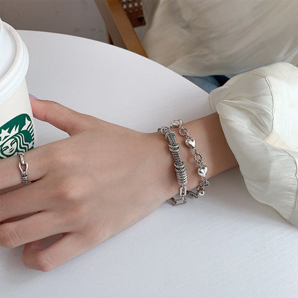 Stereoscopic Love Bracelet