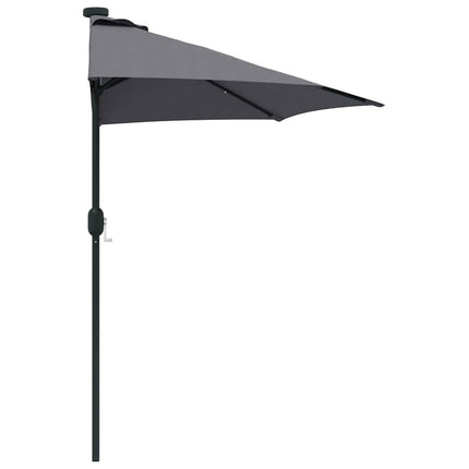garden parasol anthracite 294 x