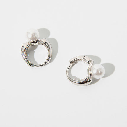 New French Style Pearl Earrings