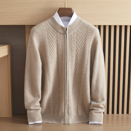 Pure Cashmere Light Luxury Sweater Coat
