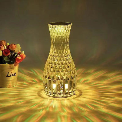 Vase Shape Atmosphere Crystal Lamp