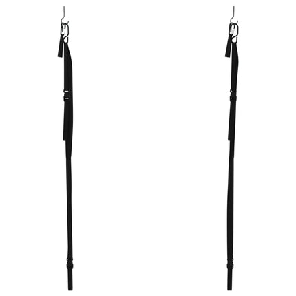 Double Kayak Storage Straps with Paddle Clamps 50 kg