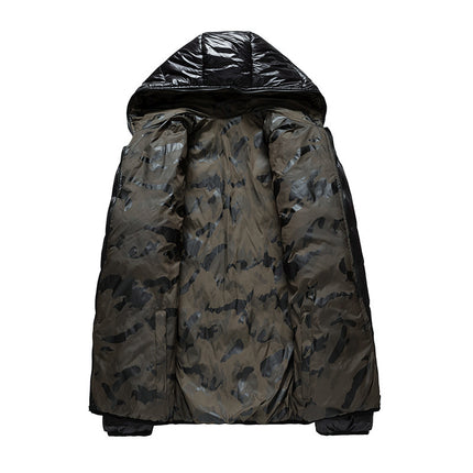 Men's Double-Sided Cotton Cardigan Winter Jacket