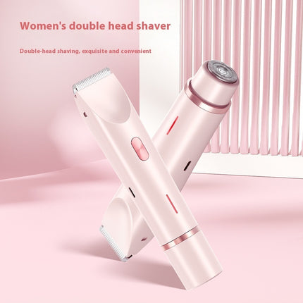 Double Head Shaver Private Pubic Hair Trimmer