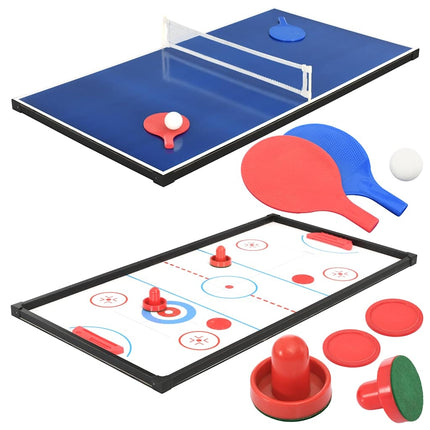 15-in-1 Multispieltisch 121×61×82 cm Ahorn 15-in-1
