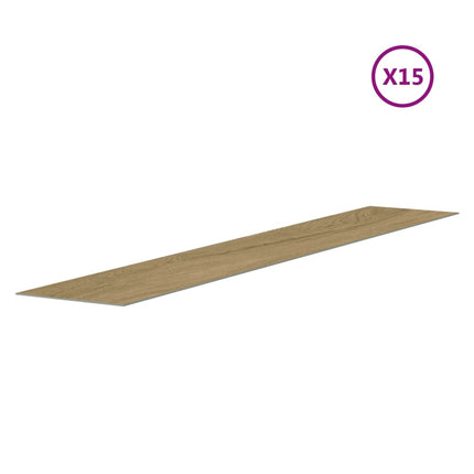wall panels wood look PVC 2.06 m²
