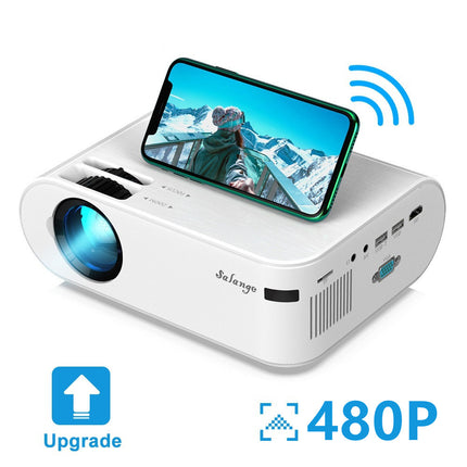 720p Tragbarer Smart-Projektor P62 unterstützt HD-Projektoren für Zuhause und Büro