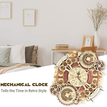 Robotime ROKR Time Art Zodiac Wall Clock