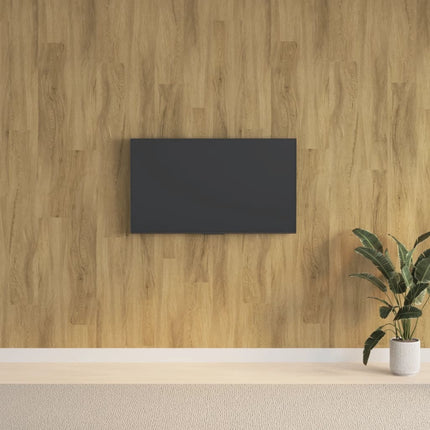 wall panels wood look PVC 2.06 m²