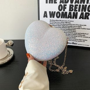 Evening Heart Clutch Women Bag