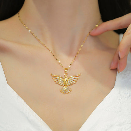 Phoenix Wings Light Necklace