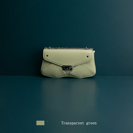 Small Leather Shoulder Crossbody Bag – Minimalist Luxury Design