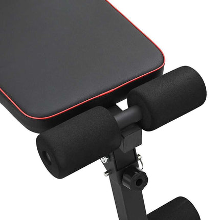 Weight Bench Black 131 x 41 x 110 cm Steel