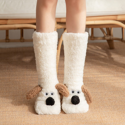 s Winter Warm Non-slip Plush Socks For Women