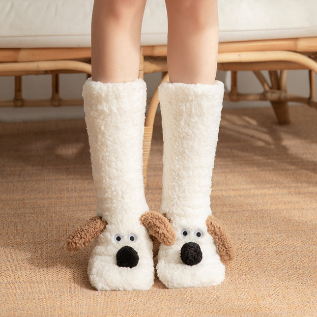s Winter Warm Non-slip Plush Socks For Women