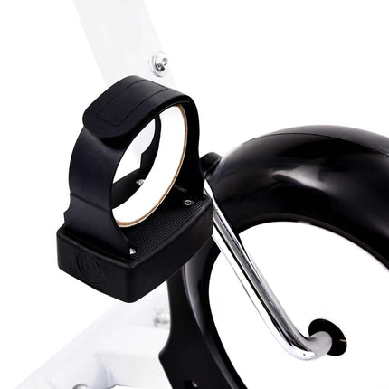 exercise bike with belt drive