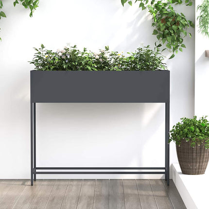 Raised Bed Garden Planter Anthracite 100 x   Raised Bed