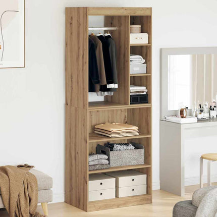 Kleiderschrank Artisan Oak 77 x Holzwerkstoff