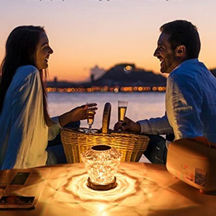 Diamond Crystal Lamp Table Light USB Touch
