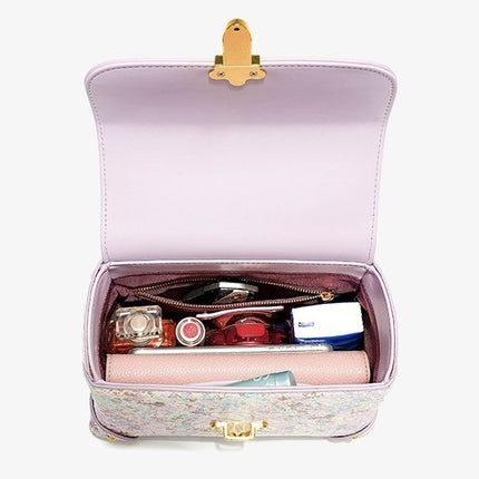 Women's Toe Layer Fashion Snake Pattern Handbag