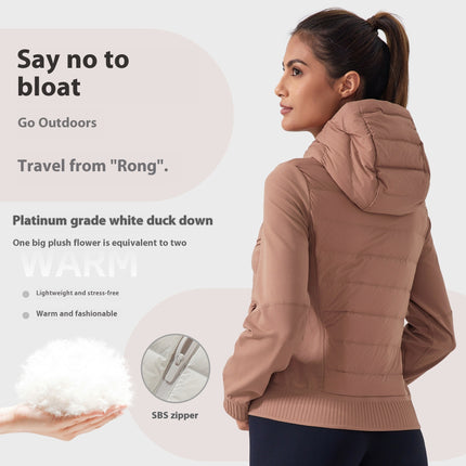 Slim-Fit Women’s Windproof & Waterproof Down Jacket