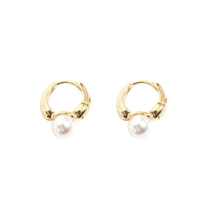 New French Style Pearl Earrings