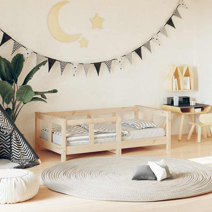 Kinderbett aus massivem Kiefernholz