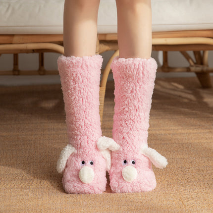 s Winter Warm Non-slip Plush Socks For Women