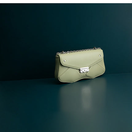 Small Leather Shoulder Crossbody Bag – Minimalist Luxury Design